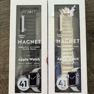 MVMT Magnetic/Reversible Silicone Bands for Apple Watch